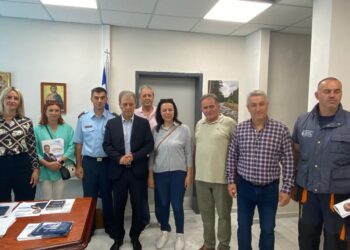 Ο Γιώργος Αμανατίδης και η ¨Συμμαχία για την Ανάπτυξη¨ στους φορείς και τις υπηρεσίες των Γρενενών. Συναντήσεις και με τον επιχειρηματικό κόσμο