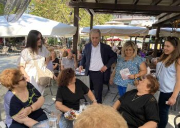 Ο Γιώργος Αμανατίδης και η ¨Συμμαχία για την Ανάπτυξη¨ στο Βελβεντό