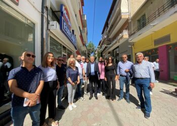 Γιώργος Αμανατίδης-“Συμμαχία για την Ανάπτυξη” Στην αγορά της Πτολεμαΐδας. Διήμερο εγκαινίων σε Κοζάνη(14/9) & Καστοριά(15/9)