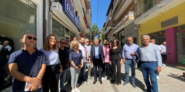 Γιώργος Αμανατίδης-“Συμμαχία για την Ανάπτυξη” Στην αγορά της Πτολεμαΐδας. Διήμερο εγκαινίων σε Κοζάνη(14/9) & Καστοριά(15/9)