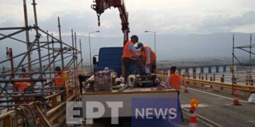 Ολοκληρώνονται οι εργασίες στην Γέφυρα Σερβίων – Πράσινο φως για τα φορτηγά τις επόμενες ημέρες