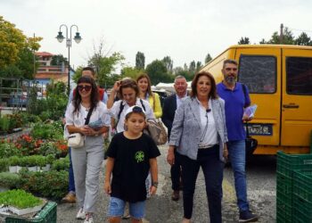 Η Γεωργία Ζεμπιλιάδου στο Δήμο Δεσκάτης