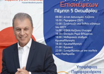 Γιώργος Αμανατίδης “Συμμαχία για την Ανάπτυξη” Το πρόγραμμα της Πέμπτης 5/10