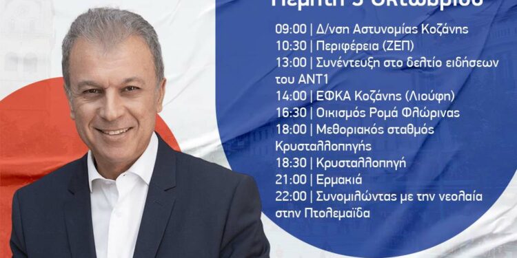 Γιώργος Αμανατίδης “Συμμαχία για την Ανάπτυξη” Το πρόγραμμα της Πέμπτης 5/10