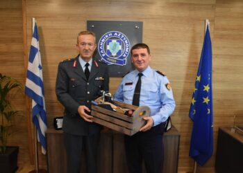 Συνάντηση του Γενικού Περιφερειακού Αστυνομικού Διευθυντή Δυτικής Μακεδονίας, με υπηρεσιακούς παράγοντες της Αλβανικής Αστυνομίας
