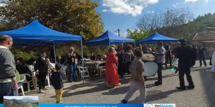 Η Γουρνοχαρά στο Δίλοφο Βοΐου.  Βίντεο