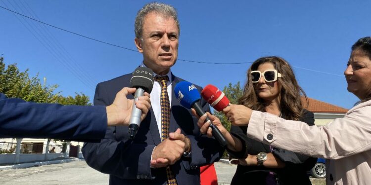 Στη Μεσιανή ψήφισε ο Γιώργος Αμανατίδης