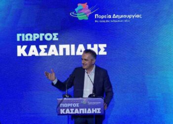 Ομιλία νίκης και εκλογής στην Πτολεμαΐδα από τον Γ. Κασαπίδη