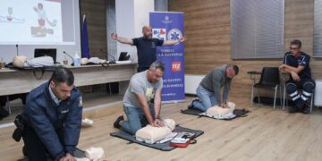 Αστυνομικό Μέγαρο Καστοριάς:  Εκπαιδευτικό σεμινάριο καρδιοπνευμονικής αναζωογόνησης «ΚΑΡΠΑ»