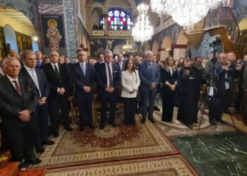Η Δοξολογία στον Άγιο Δημήτριο Σιάτιστας για την 4η Νοεμβρίου. Βίντεο και φωτογραφίες