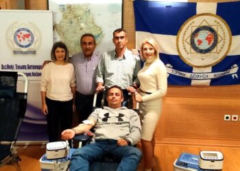 Κοζάνη: Η Ελληνική Αστυνομία έδωσε αίμα  για παιδιά που πάσχουν από μεσογειακή αναιμία