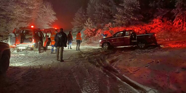 Βελβεντό: Πήγαν στο βουνό μες την κακοκαιρία και χάθηκαν. Φωτογραφίες
