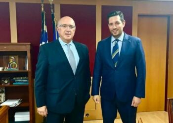 Στον Υφυπουργό Ψηφιακής Διακυβέρνησης Κωνσταντίνο Κυρανάκη, ο Μιχάλης Παπαδόπουλος