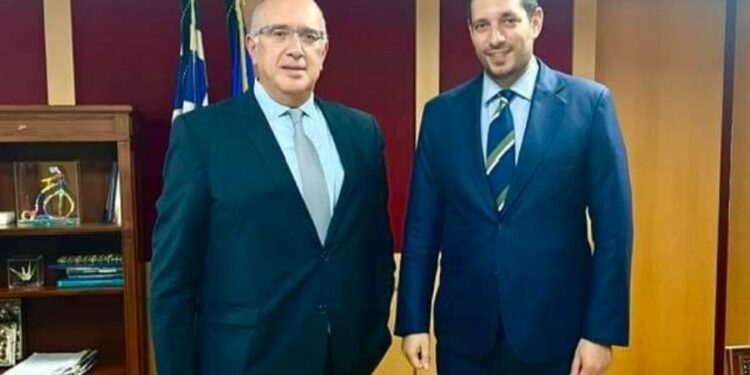 Στον Υφυπουργό Ψηφιακής Διακυβέρνησης Κωνσταντίνο Κυρανάκη, ο Μιχάλης Παπαδόπουλος