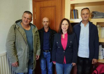 Ένωση Στρατιωτικών Περιφερειακής Ενότητάς Κοζάνης: Συνάντηση με την Καλλιόπη Βέττα