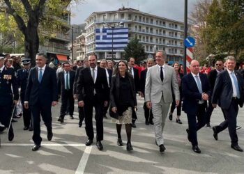Ο Υφυπουργός Μακεδονίας και Θράκης κ. Στάθης Κωνσταντινίδης στα ελευθέρια της Φλώρινας