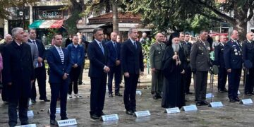 Ο Υφυπουργός Μακεδονίας και Θράκης κ. Στάθης Κωνσταντινίδης στις εορταστικές εκδηλώσεις για την 111η επέτειο απελευθέρωσης της Καστοριάς