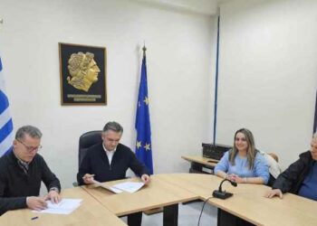 Δύο προγραμματικές συμβάσεις συνυπέγραψαν Γ. Κασαπίδης και Λ. Μαλούτας