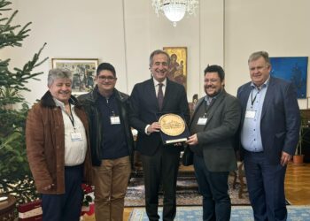 Ο Σύλλογος Βοϊωτών Κοζάνης στον Υφυπουργό Στάθη Κωνσταντινίδη