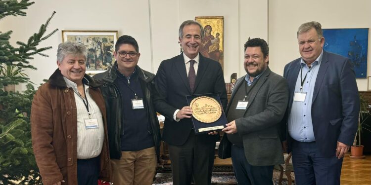 Ο Σύλλογος Βοϊωτών Κοζάνης στον Υφυπουργό Στάθη Κωνσταντινίδη