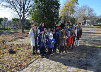 Στολίστηκαν τα δέντρα του αύλειου χώρου του Αρχαιολογικού Μουσείου Αιανής