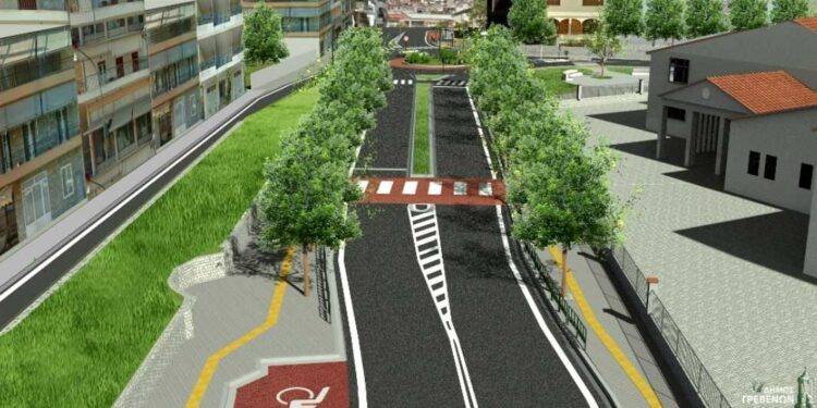 Πράξη γίνεται το εμβληματικό έργο ανάπλασης της κεντρικής οδού 13ης Οκτωβρίου από τον Δήμο Γρεβενών (Βίντεο+Φωτογραφίες)