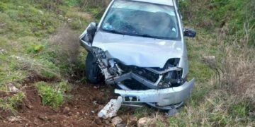 Σιάτιστα: Σοβαρό τροχαίο στο γεφύρι του ΒΙΟΠΑ