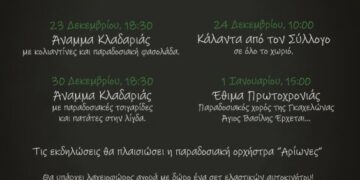 Το Εορταστικό πρόγραμμα Χριστουγέννων στο Μικρόκαστρο