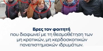 ΔΑΠ-ΝΔΦΚ Κοζάνης: “Για άλλη μια φορά, συγκεκριμένες μονάδες φοιτητών με τη στήριξη μεσηλίκων, αυτοαποκαλούνται φοιτητικοί σύλλογοι”