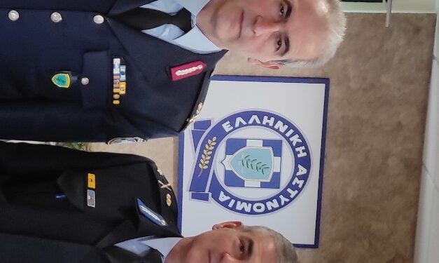 Επίσκεψη του Διοικητή Πυροσβεστικών Υπηρεσιών Περιφέρειας Δυτικής Μακεδονίας,με τον νέο Γενικό Περιφερειακό Αστυνομικό Διευθυντή, Ταξίαρχο κ. Κωνσταντίνο Σπανούδη