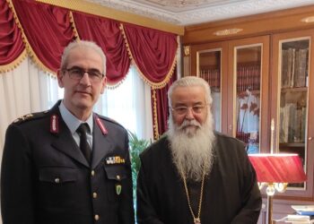 Εθιμοτυπική επίσκεψη του Νέου Γενικού Περιφερειακού Αστυνομικού  Διευθυντή Δυτικής Μακεδονίας στο Μητροπολίτη Σερβίων και Κοζάνης