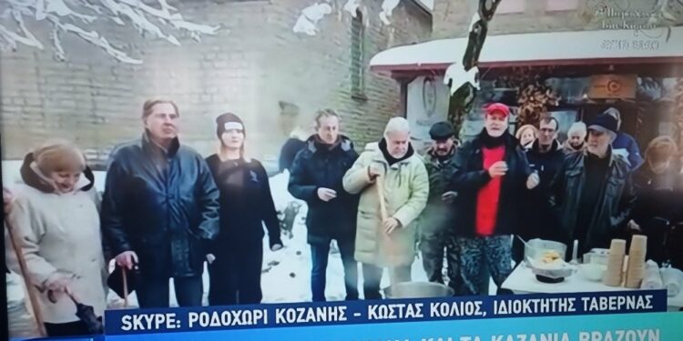 Ροδοχώρι Βοΐου: Η γιορτή τραχανά στο Σ.Κ. με τον Μάνεση. Βίντεο