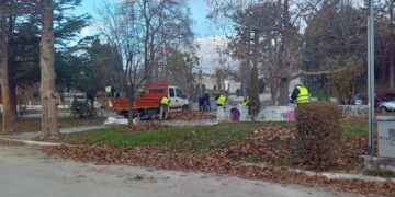 Δήμος Κοζάνης: Εργασίες καθαρισμού και χαλικόστρωσης στην Κοινότητα Κρόκου