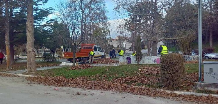 Δήμος Κοζάνης: Εργασίες καθαρισμού και χαλικόστρωσης στην Κοινότητα Κρόκου