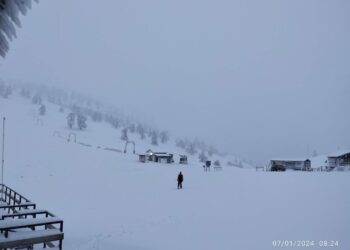 Έπεσε πολύ χιόνι στη Βασιλίτσα