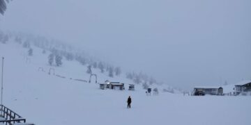 Έπεσε πολύ χιόνι στη Βασιλίτσα
