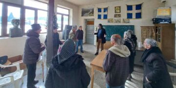 Στο Φρούριο ο Δήμαρχος Σερβίων Χ. Ελευθερίου – Διάλογος με τους κατοίκους και εξέταση των ηλικιωμένων από την δημοτική γιατρό