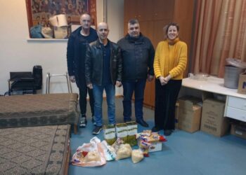 Δωρεά τροφίμων από την Ένωση Στρατιωτικών Κοζάνης