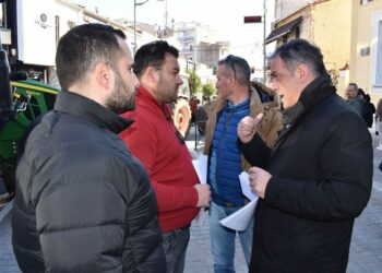 Στο πλευρό των γεωργοκτηνοτρόφων ο Δήμαρχος Κοζάνης Γιάννης Κοκκαλιάρης (Φωτογραφίες)