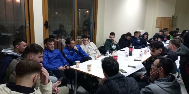 Πραγματοποιήθηκε η κοπή βασιλόπιτας του Μακεδονικού Σιάτιστας.  Βίντεο