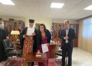 Περιφέρεια Δυτικής Μακεδονίας:  Ορκωμοσία Περιφερειακής Συμβούλου Ελένης Χονδροματίδου