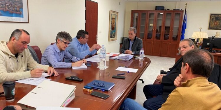 Τηλεθερμάνσεις και Γέφυρα Σερβίων στο επίκεντρο συναντήσεων του Περιφερειάρχη Γιώργου Αμανατίδη