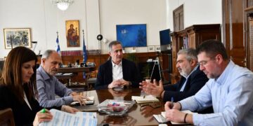 Συνάντηση του Υφυπουργού Μακεδονίας και Θράκης με τον Δήμαρχο Εορδαίας στο Διοικητήριο