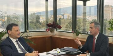 Συνάντηση συνεργασίας του Υφυπουργού Μακεδονίας και Θράκης με τον Υπουργό Περιβάλλοντος και Ενέργειας