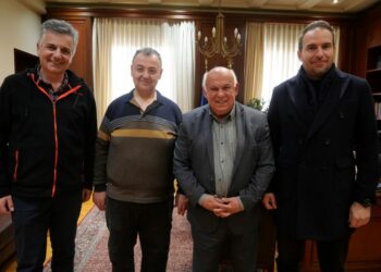 Συνάντηση Δημάρχου Γρεβενών με το προεδρείο του Εμπορικού Συλλόγου