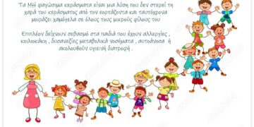 Μη φαγώσιμα κεράσματα για το σχολείο.. του Δημήτρη Ζαγκουντίνου