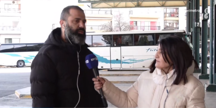 Γ. Τσανουσίδης: Ο οδηγός του ΚΤΕΛ που έγινε ο φύλακας άγγελος ενός επιβάτη που κινδύνεψε η ζωή του