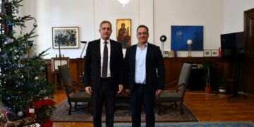 Γιάννης Κοκκαλιάρης: «Σε άριστο κλίμα η συνάντηση με τον συντοπίτη μας Υφυπουργό Εσωτερικών Στάθη Κωνσταντινίδη»