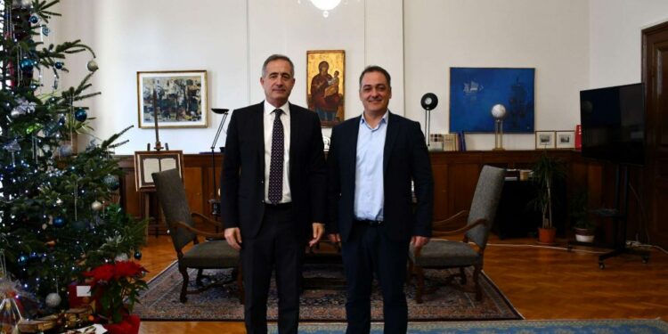 Γιάννης Κοκκαλιάρης: «Σε άριστο κλίμα η συνάντηση με τον συντοπίτη μας Υφυπουργό Εσωτερικών Στάθη Κωνσταντινίδη»