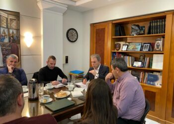 Συσκέψεις του Περιφερειάρχη Γιώργου Αμανατίδη στην Καστοριά